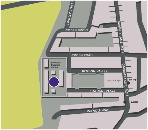 Echinops Garden Design - Map